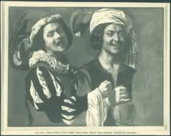 Roma - Palazzo Spada. Galleria. Figure umoristiche. (Amerighi detto Caravaggio).