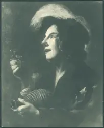 Anonimo caravaggesco italiano - sec. XVII - Bevitore