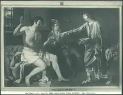 Roma - Galleria Borghese. Giuseppe che interpetra i sogni. (Mosè Valentin).