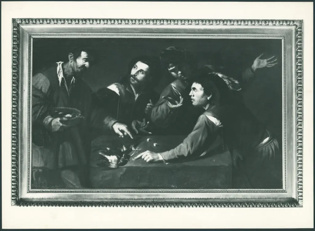 Anonimo caravaggesco francese - (?) - sec. XVII - Giocatori di dadi
