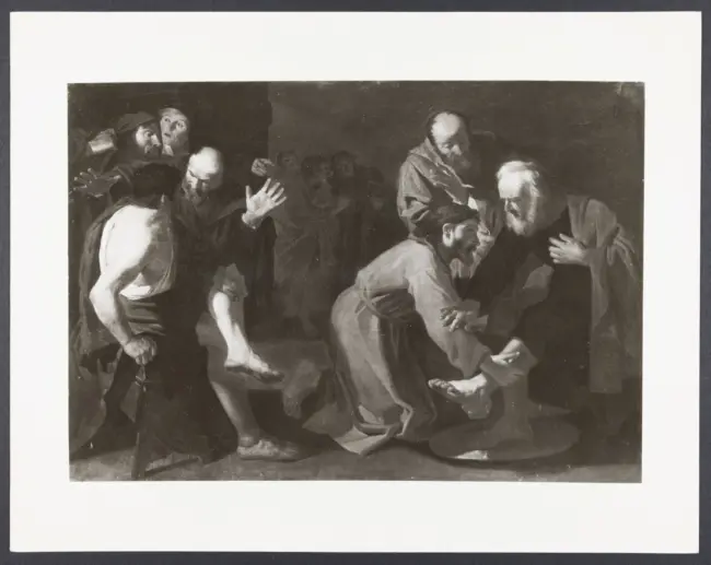 Baburen Dirk van - sec. XVII - Lavanda dei piedi