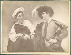 Roma - Quadreria Capitolina. La Zingara. (Caravaggio).