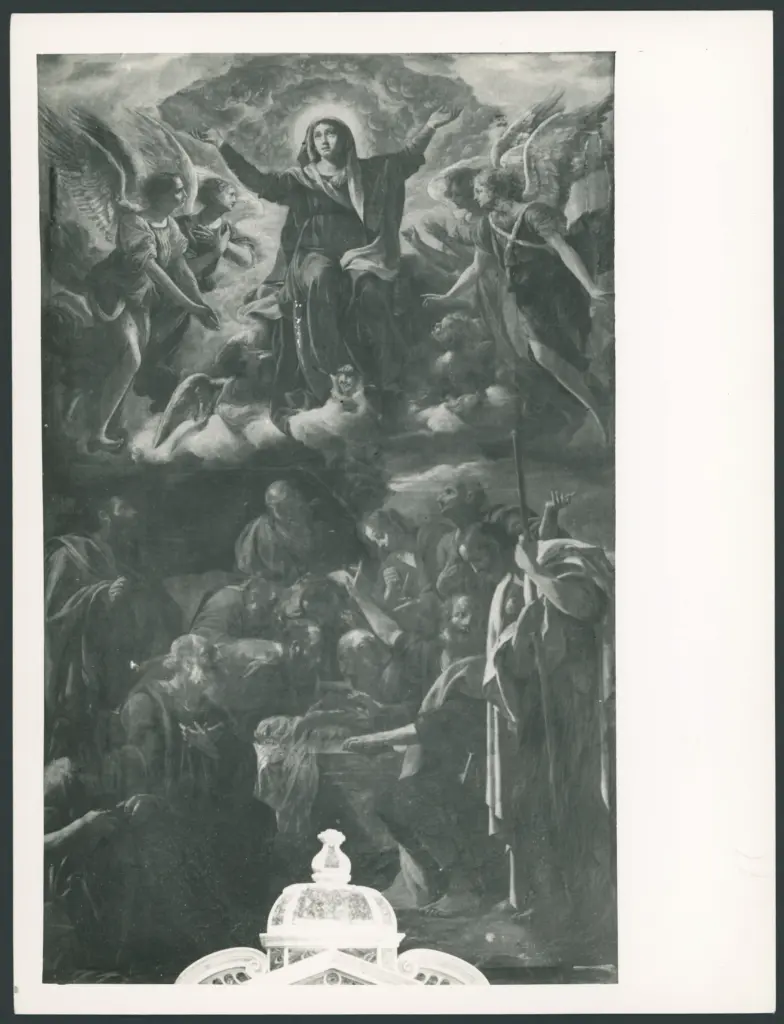 Borgianni Orazio  - sec. XVII - Apparizione della Vergine a san Domenico