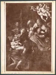 Napoli - Chiesa della Certosa di S. Martino. Sala del Capitolo. L'Adorazione dei Magi. (P. P. Rubens?).