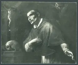 Caracciolo Giovanni Battista (Battistello) - sec. XVII - San Carlo Borromeo in preghiera
