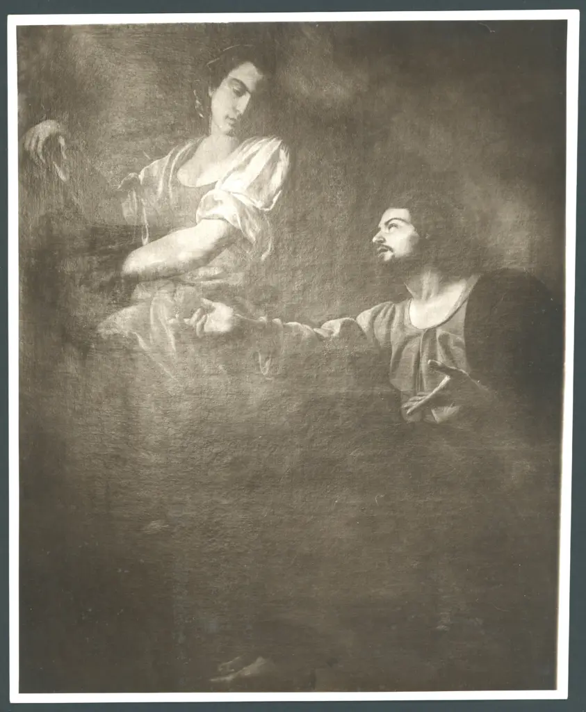 Caracciolo Giovanni Battista (Battistello) - sec. XVII - Cristo e la Samaritana al pozzo