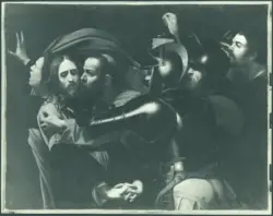 Merisi Michelangelo (Caravaggio) - copia da - sec. XVII - Cattura di Cristo nell'orto