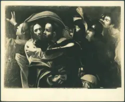 Merisi Michelangelo (Caravaggio) - copia da - sec. XVII - Cattura di Cristo nell'orto