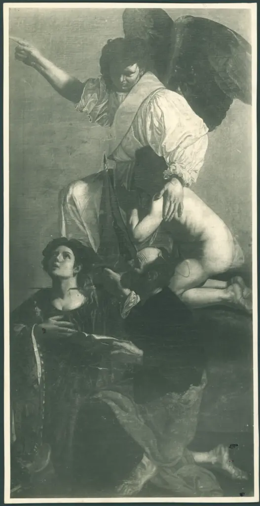 Angelo custode con sant'Orsola e san Tommaso