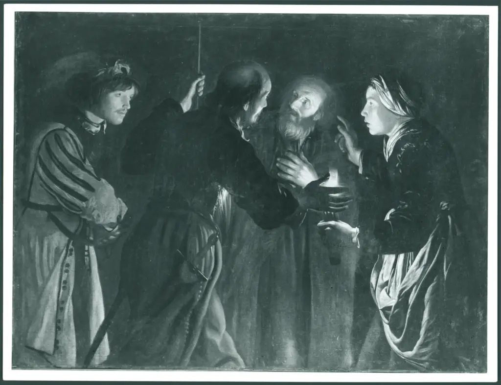 Coster Adam de - (?) - sec. XVII - Negazione di san Pietro