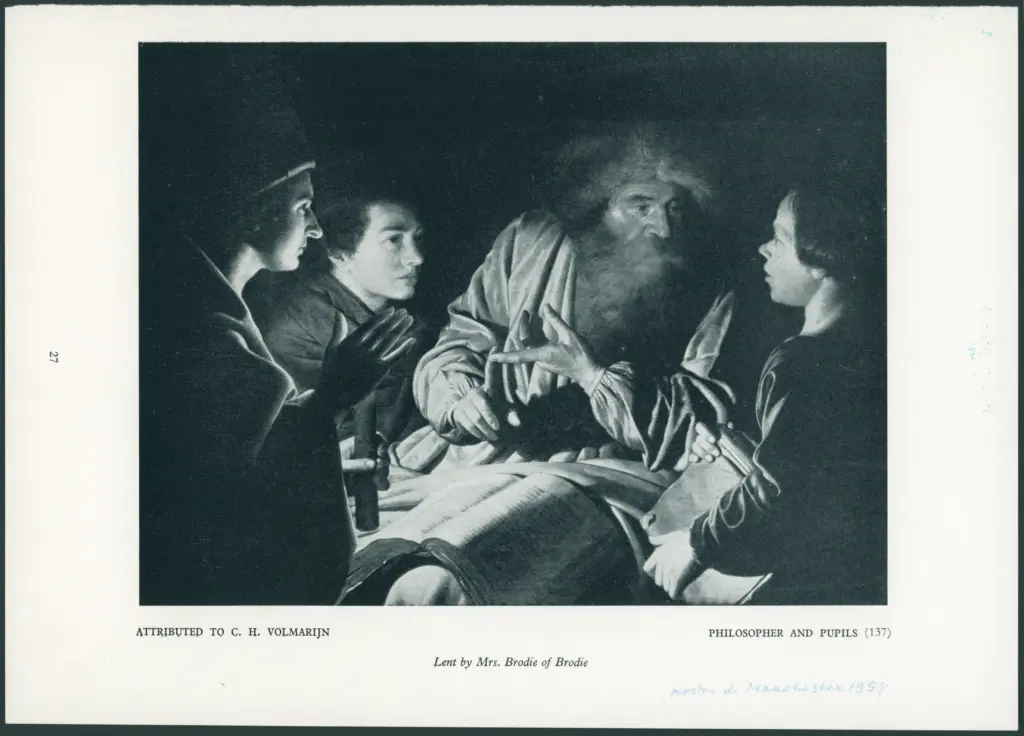 Filosofo con allievi