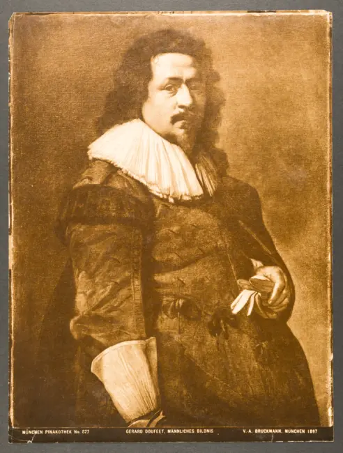 München Pinakothek No. 877. Gerard Doufeet, Männliches Bildnis