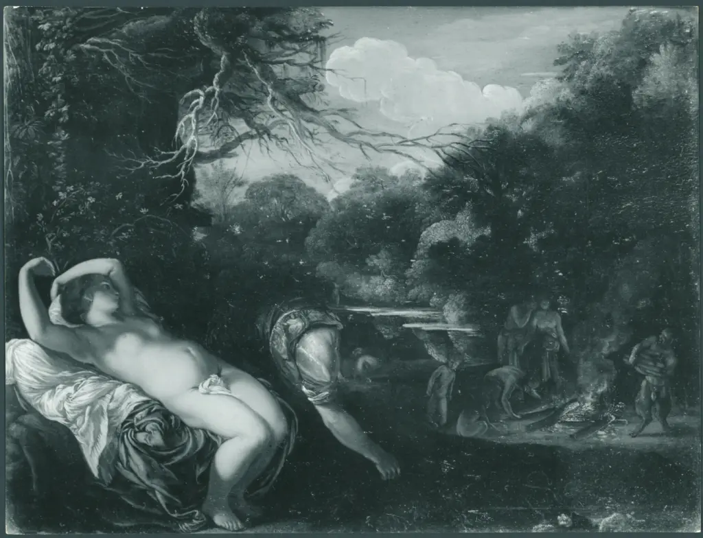 Elsheimer Adam - sec. XVII - Apollo e Coronide