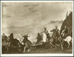 Falcone Aniello - sec. XVII - Scena di battaglia