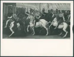 El soldados romanos en el circo. Castiglione.