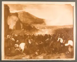 Falcone Aniello - sec. XVII - Battaglia tra cavalieri turchi e cristiani