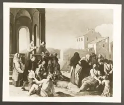 Aniello Falcone: 'elemosina ai poveri'