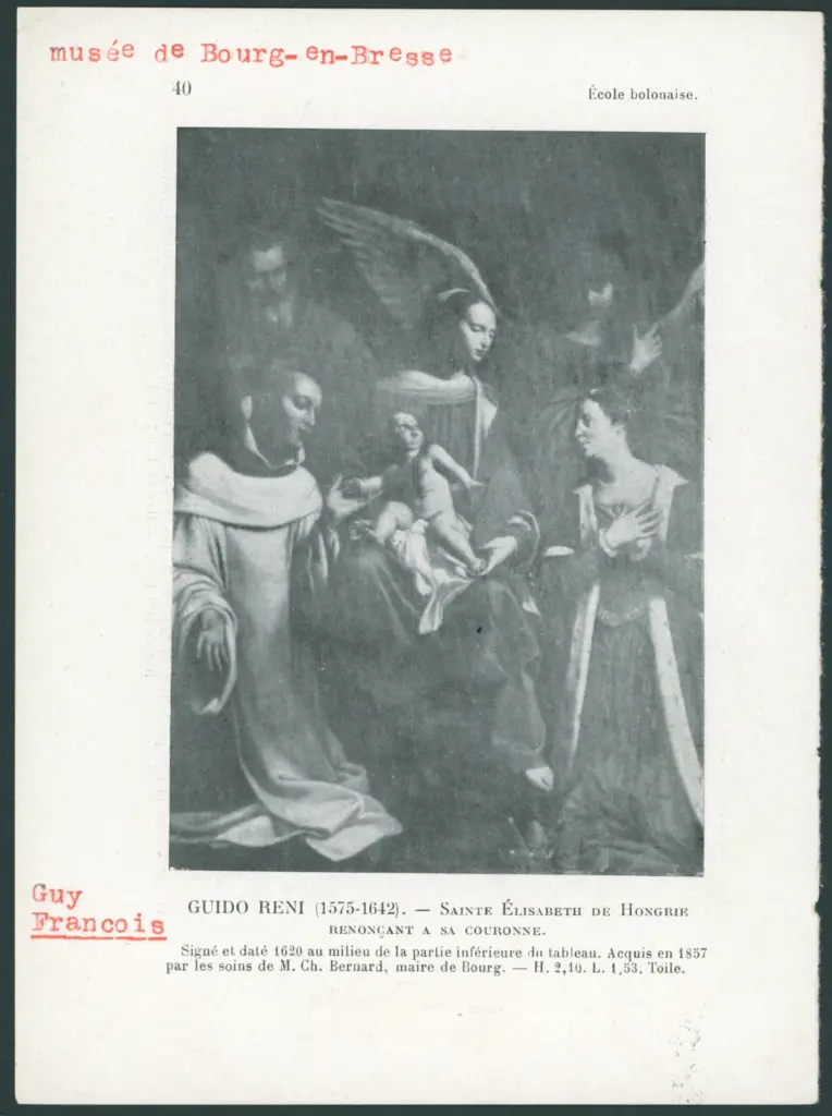 Sacra Famiglia con san Bruno, sant'Elisabetta e angelo portacroce