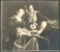 Gentileschi Orazio - sec. XVI/ XVII - Giuditta con la testa di Oloferne