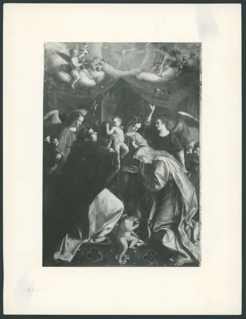 Madonna del Rosario con san Domenico e santa Caterina da Siena