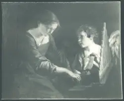 Gentileschi Orazio - sec. XVII - Santa Cecilia e un angelo