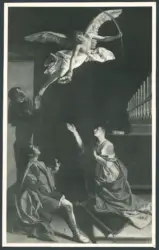 Gentileschi Orazio - sec. XVII - Santa Cecilia e san Valeriano incoronati da un angelo con san Tiburzio