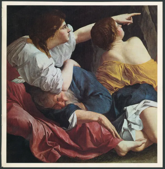 Gentileschi Orazio - sec. XVII - Lot e le figlie
