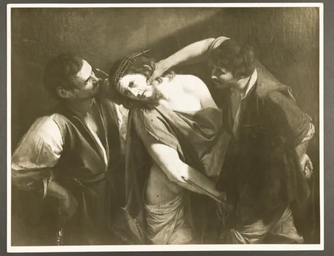 Gentileschi Orazio (?) - sec. XVI/ XVII - Incoronazione di spine