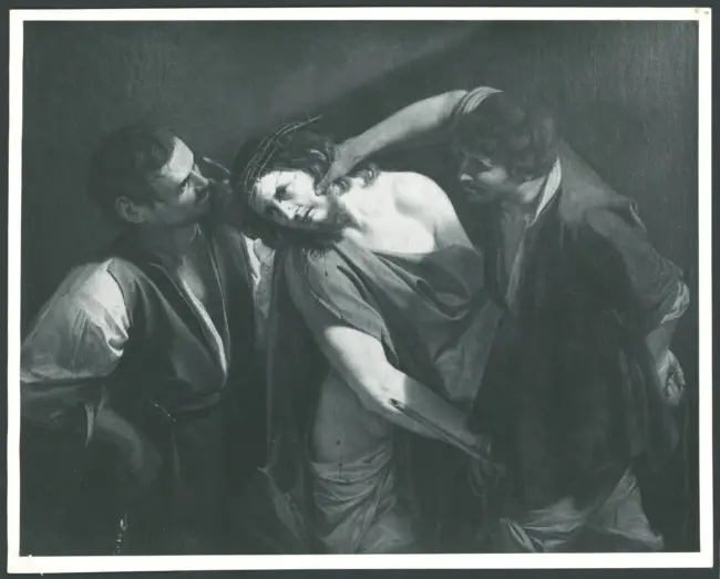 Gentileschi Orazio (?) - sec. XVI/ XVII - Incoronazione di spine