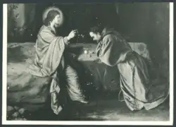 Gentileschi Orazio - sec. XVII - Apparizione di Cristo a san Francesco d'Assisi