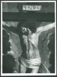 Gentileschi Orazio - sec. XVII - Crocifissione di Cristo con i dolenti e santa Maria Maddalena