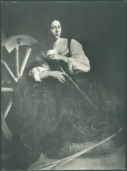 Merisi Michelangelo (Caravaggio) - sec. XVI - Santa Caterina d'Alessandria