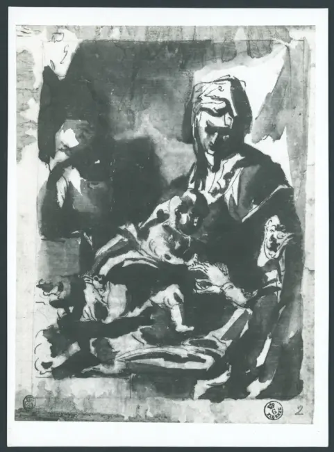 Gramatica Antiveduto  - sec. XVII - Sacra Famiglia