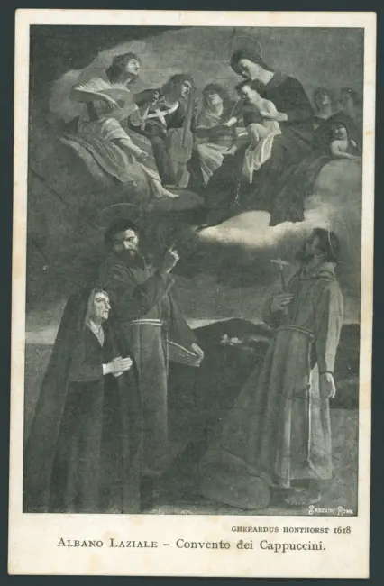 Gherardus Honthorst 1618. Albano Laziale - Convento dei Cappuccini