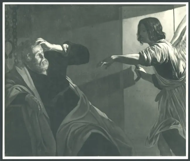 San Pietro liberato dal carcere da un angelo