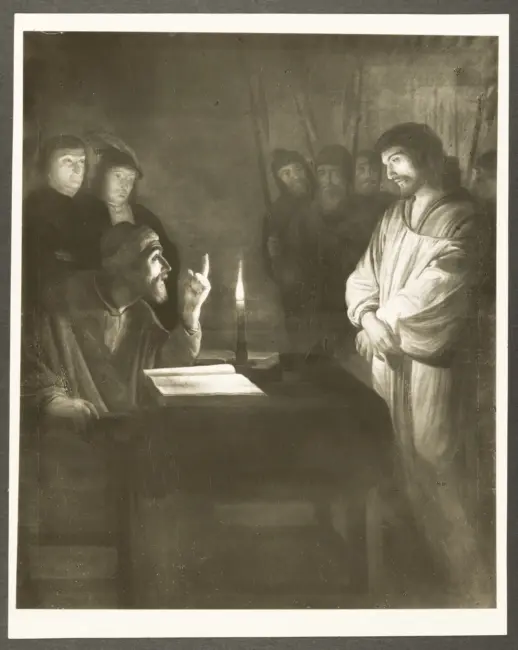 Cristo davanti a Caifa