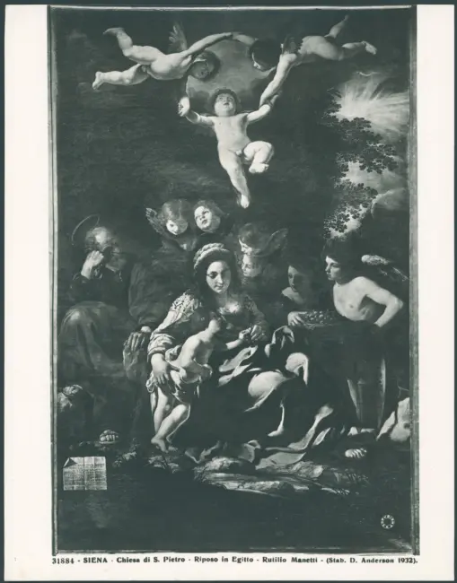 Riposo nella fuga in Egitto