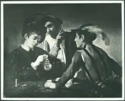 Merisi Michelangelo (Caravaggio) - sec. XVI - Giocatori di carte