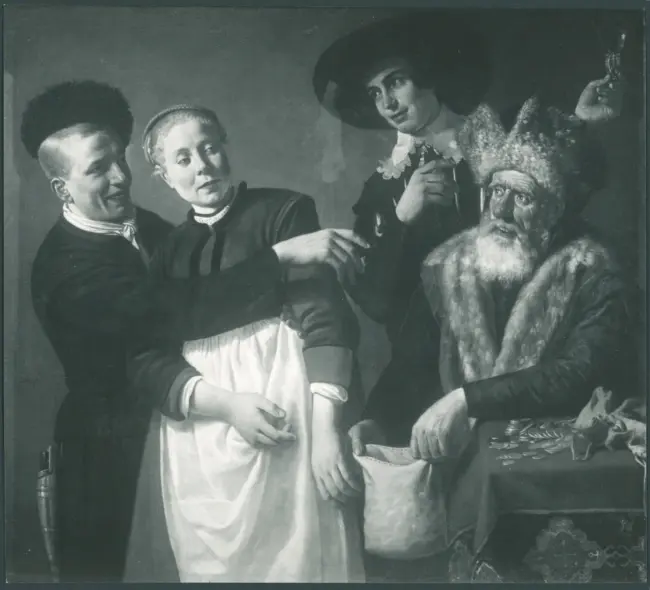 Moeyaert Claes Cornelisz. - sec. XVII - La scelta del pretendente