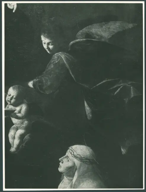 Musso Nicolò - sec. XVII - Madonna del Rosario con san Domenico e santa Caterina da Siena