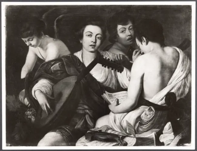 Merisi Michelangelo (Caravaggio) - sec. XVII - Concerto