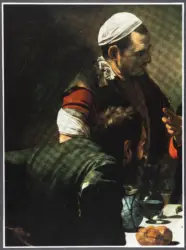 Merisi Michelangelo (Caravaggio) - sec. XVI - Cena in Emmaus