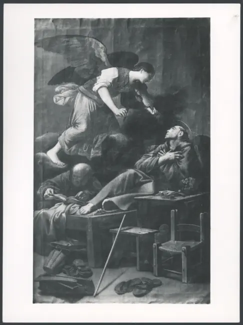 Saraceni Carlo - sec. XVII - Estasi di san Francesco d'Assisi