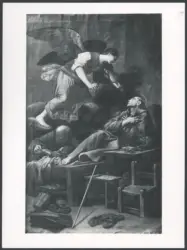 Saraceni Carlo - sec. XVII - Estasi di san Francesco d'Assisi