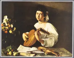 Merisi Michelangelo (Caravaggio) - sec. XVI - Suonatore di liuto