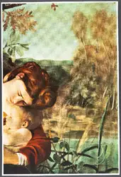 Merisi Michelangelo (Caravaggio) - sec. XVI - Riposo nella fuga in Egitto