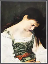 Merisi Michelangelo (Caravaggio) - sec. XVI - Maddalena penitente