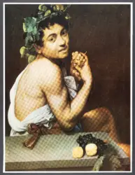 Merisi Michelangelo (Caravaggio) - sec. XVI - Autoritratto in veste di Bacco