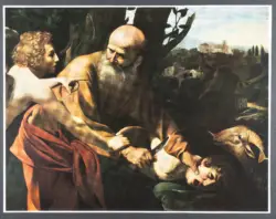 Merisi Michelangelo (Caravaggio) - sec. XVII - Sacrificio di Isacco
