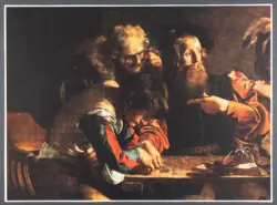 Merisi Michelangelo (Caravaggio) - sec. XVI - Vocazione di san Matteo Evangelista